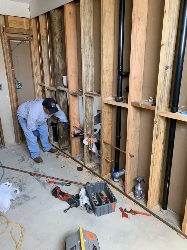 Commercial rough-in plumbing for Water Heater Replacement in Victor Heights